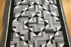 54" x 70" Modern Geometry
Kristin B.
Freemotion Square Circuits
2017 Client Quilt
