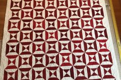 68" x 85" Red and White Quilt
Janine B. 
"Latte" Panto
2017 Client Quilt