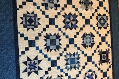 84" x 85" Blue Skies Smiling
Janine B.
"Fantasia" panto
2017 Client Quilt