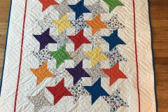 41" x 52" Friendship Star baby quilt
Martha W.
"Square Spiral" panto
2017 Client Quilt