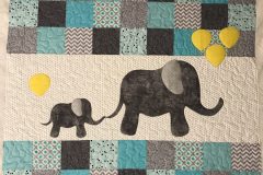 40" x 51" Mommy and Me
Debbie F.
Meander and SID
2017 Client Quilt