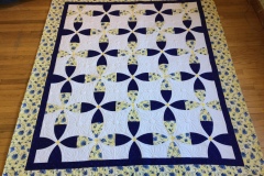 75" x 88" Split Melon
Mary M.
Custom Quilted
2017 Client Quilt