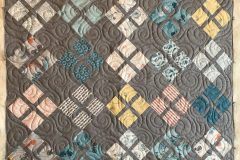 Daisy Baby Bicycles 40 x 45
Pieced by Debbie F.
Handguided freemotion swirls
2018 Client Quilt