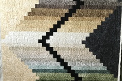 61" x 80" Bargello Quilt
Kristin B
"Dusty Miller" Pantograph
2018 Handguided Client Quilt