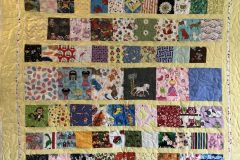 42" x 53" I Spy
Pieced by Carol F
"Baby Animal" E2E
2018 Client Quilt