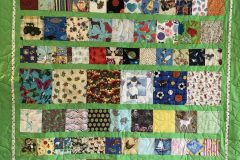 44" x 55" I Spy
Pieced by Carol F
"Wishing Star" E2E
2018 Client Quilt