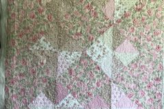 53" x 73" Lily Rose
Pieced by Maggie C
"Splash of Love" E2E
2018 Client Quilt