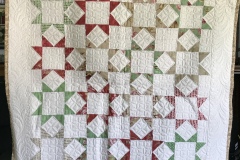 Stray Flying Geese
Personal project 2017 Quiltzilla
Custom Quilted 2018
Personal Custom Quilt 2018
