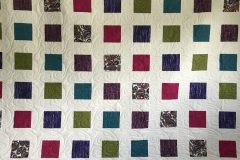 90" x 105" Paisley Squares
Marilyn R
Wave Panto handguided
2018 Client Quilt