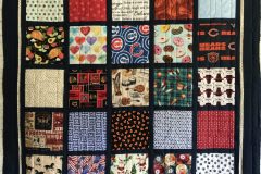 Grandson Graduation Quilt
42" x 57"
Carol F.
"City Windows" E2E
2018 Client Quilt