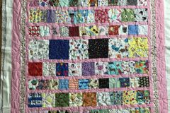 44" x 54" I Spy
Carol F
"Hearts and Flowers" E2E
2018 Client Quilt