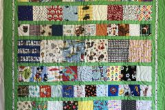 I Spy 43" x 53" 
Carol F.
"Chunky Swirls" E2E
2018 Client Quilt