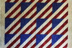 54" x 65" Patriotic Quilt
Lorna A.
"Star Spangled Banner Block" E2E
2018 Client Quilt