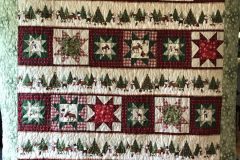 61" x 85" Winter Friends
Pieced by Janet C.
"Nancy's Flakes" E2E
2018 Client Quilt