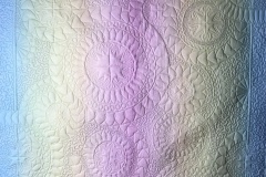 51" x 51" Enchanting Stars Sue P. Custom Quilted 2019 Client Quilt