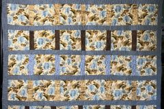 59" x 77" Safari Quilt
Stephanie S. 
"African Samba" E2E 
2019 Client Quilt