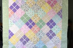 58" x 69" Plaid Quilt
Stephanie S.
"Jasmine" E2E 
2019 Client Quilt