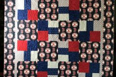 61" x 85" Red Sox Just Can't Cut It
Charlotte P. 
"Just Baseballs" E2E
2019 Client Quilt