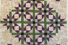 29" x 29" Mexican Star
Grace M. 
Custom Quilted
2019 Custom Client Quilt