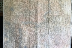 Practice Piece 2018Freehand Florals (Bethanne Nemish class)practice piping binding2017 Personal Quilt